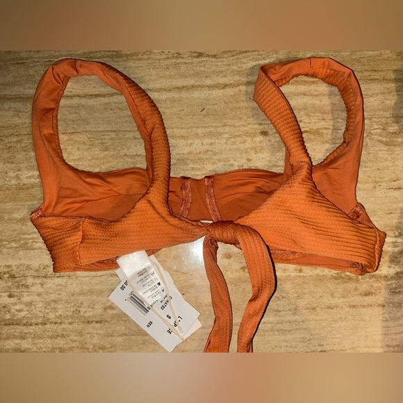 L*Space Nikita Bikini Top Wired Sienna Size S - Picture 5 of 6
